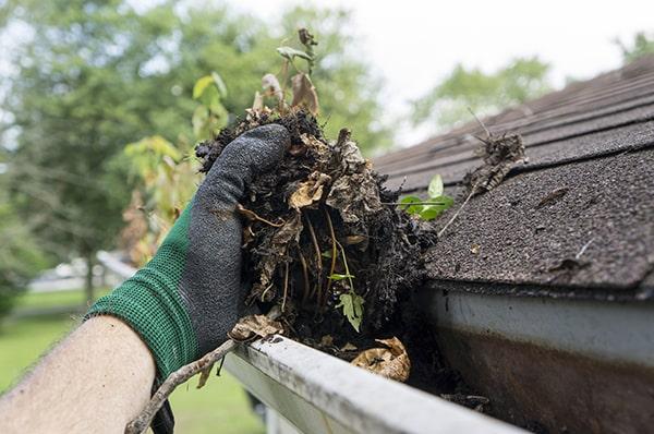 we provide gutter cleaning for commercial properties as well